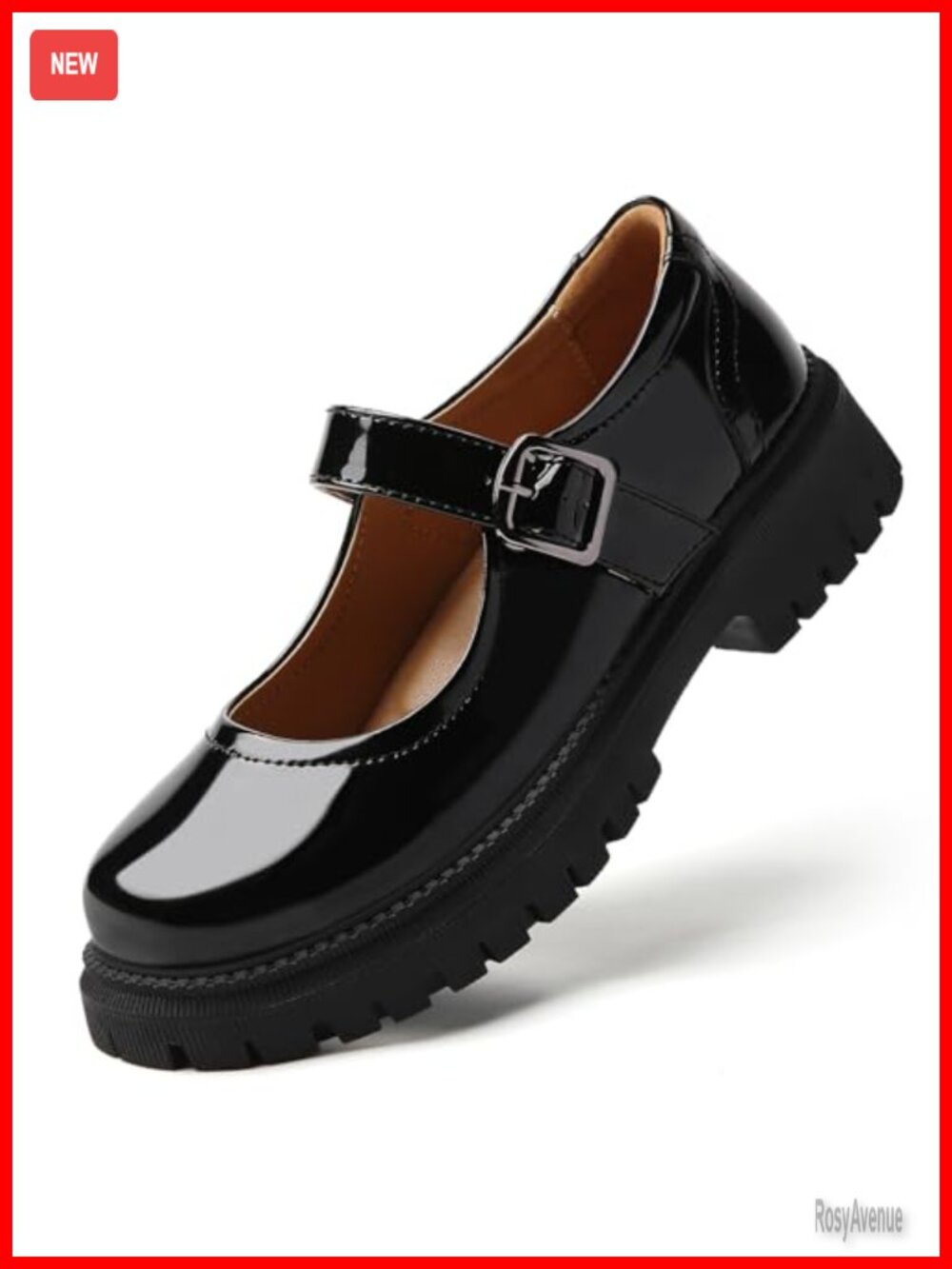 Mary Janes Women Platform Non Slip Dress Oxford Flats Shoes